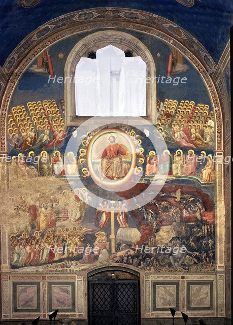 The Last Judgement', 1305-1306 fresco by Giotto.