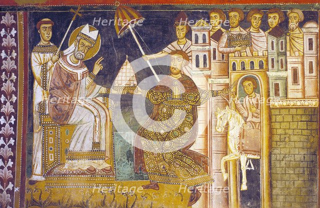 The Donation of Constantine. Artist: Anonymous  