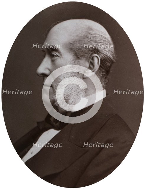 Sir William Fergusson, Bart, FRS, Sergeant-Surgeon to the Queen, 1877.Artist: Lock & Whitfield