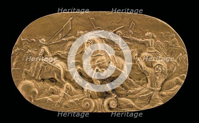 Battle Scene, mid 17th century. Creator: Unknown.