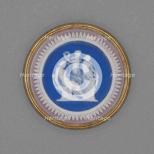 Medallion with Sacrifice to Hygieia, Burslem, Late 18th century. Creator: Wedgwood.