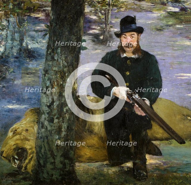 Mister Pertuiset, the Lion Hunter, 1881. Creator: Manet, Édouard (1832-1883).