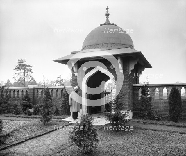 The Muslim Burial Ground, Horsell Common, Woking, Surrey, August-September 1917. Artist: Adolph Augustus Boucher.