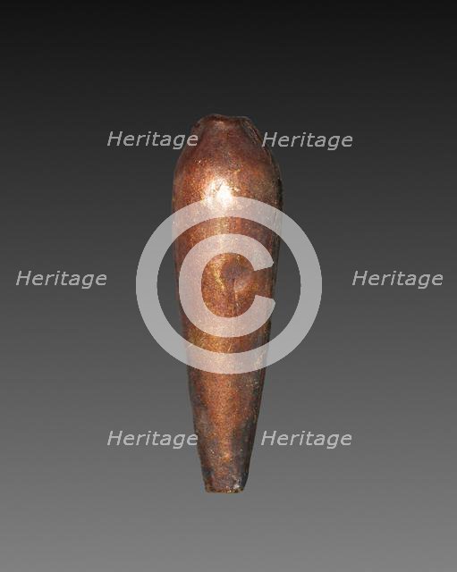 Teardrop-Shaped Bead, 1980-1801 BC. Creator: Unknown.