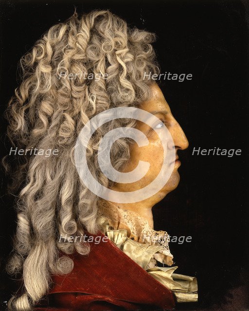 Louis XIV, King of France (1638-1715), ca 1705. Artist: Benoist, Antoine (1632-1717)