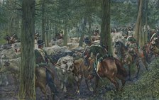 'Marbot's Soldiers Foraging On the Retreat', 1896. Artist: Unknown.