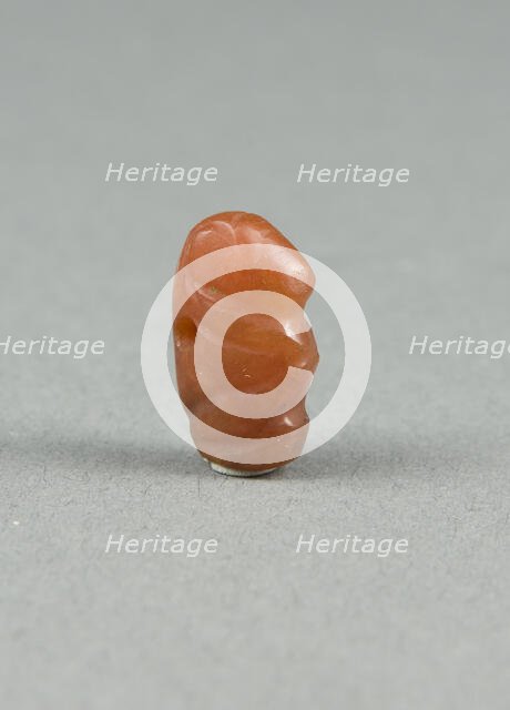 Amulet of a Squatting Ape, Egypt, First Intermediate Period-Middle Kingdom (about 2160-1784 BCE). Creator: Unknown.