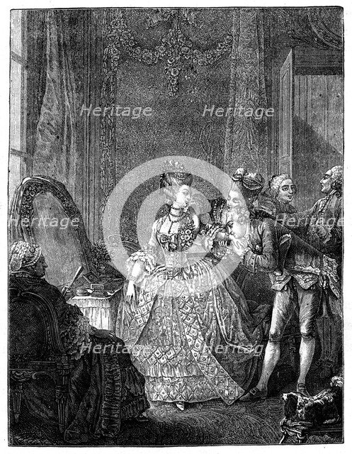 The Day, (1885).Artist: Eisen