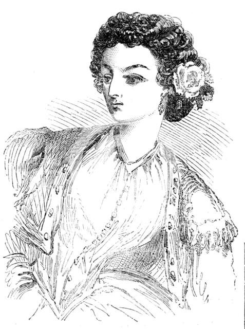 Madame Lola Montes, 1856.  Creator: Unknown.