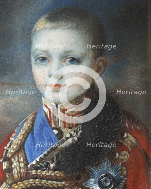 Portrait of the Crown prince Alexander Nikolayevich (1818-1881).