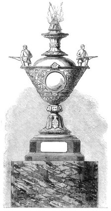 Challenge Cup of the County of Lancaster Rifle Association, 1861. Creator: Unknown.