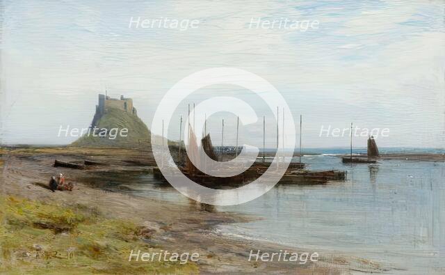 Holy Island Castle, 1880. Creator: George Reid.