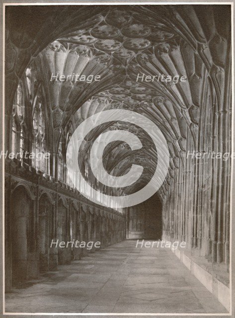 'The Scriptorium, Gloucester', 1919. Artist: EA Biermann.