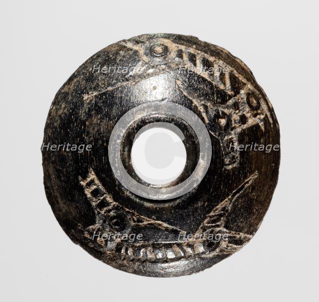 Spindle Whorl, 700s - 900s. Creator: Unknown.