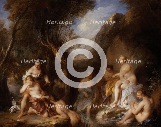 Diana and Callisto, 1723. Creator: Francois Lemoyne.
