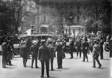 Admirals at City Hall, 1913. Creator: Bain News Service.