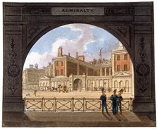 The Admiralty, Whitehall, Westminster, London, c1820. Artist: Anon
