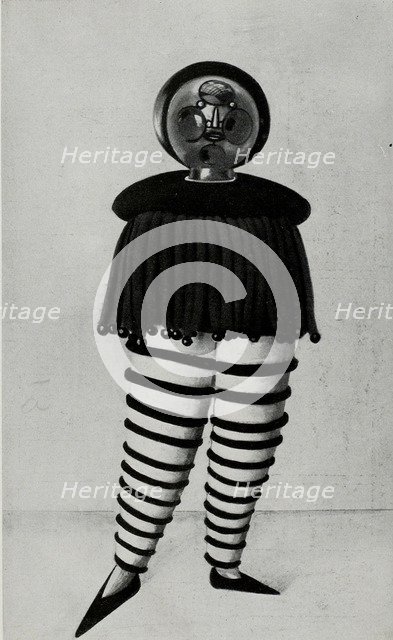 From The stage at the Bauhaus (Die Bühne im Bauhaus), 1925. Creator: Schlemmer, Oskar (1888-1943).