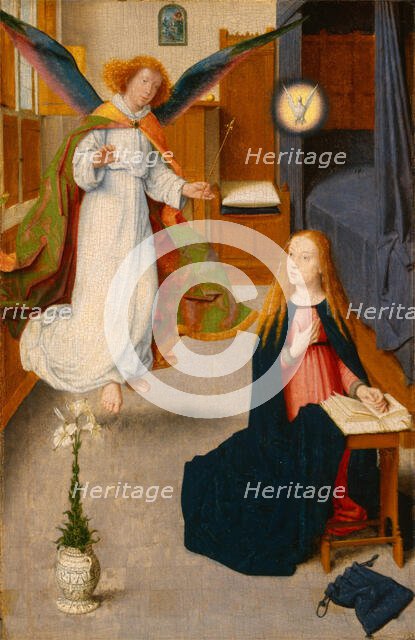 The Annunciation, c1490. Creator: Gerard David.