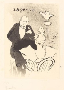 Wisdom (Sagesse), 1893. Creator: Henri de Toulouse-Lautrec.