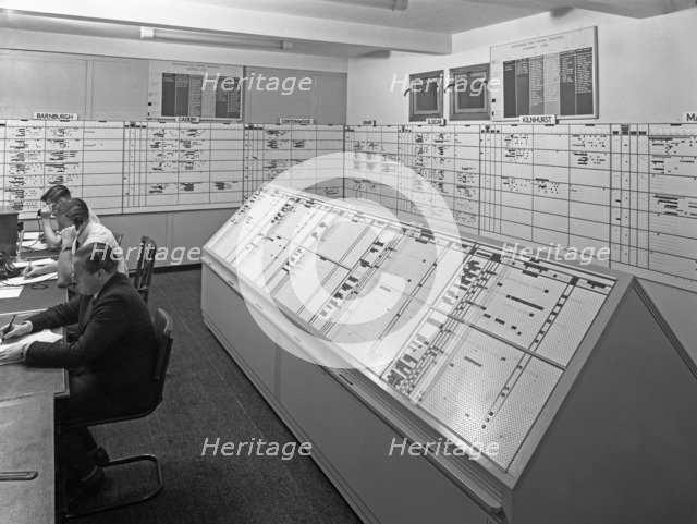 Manvers Main colliery, Wath upon Dearne, near Rotherham, South Yorkshire, October 1965.  Artist: Michael Walters