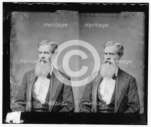 Thomas Montague Gunter of Arkansas, between 1865 and 1880. Creator: Unknown.