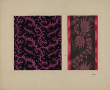 Sample of Silk, c. 1938. Creator: Edward White.
