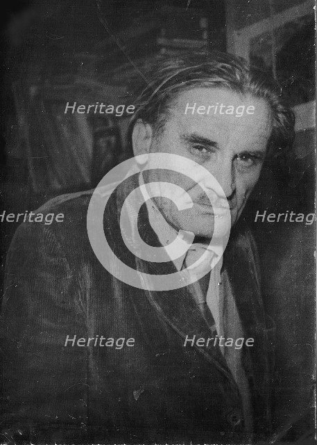 Yury Karlovich Olesha, 1958.