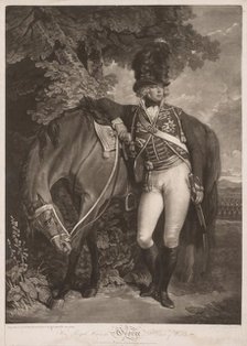 George, Prince of Wales, 1792. Creator: John Raphael Smith (British, 1752-1812).