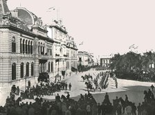 Opening of Congress, Buenos Aires, Argentina, 1895.  Creator: Enrique Carlos Moody.