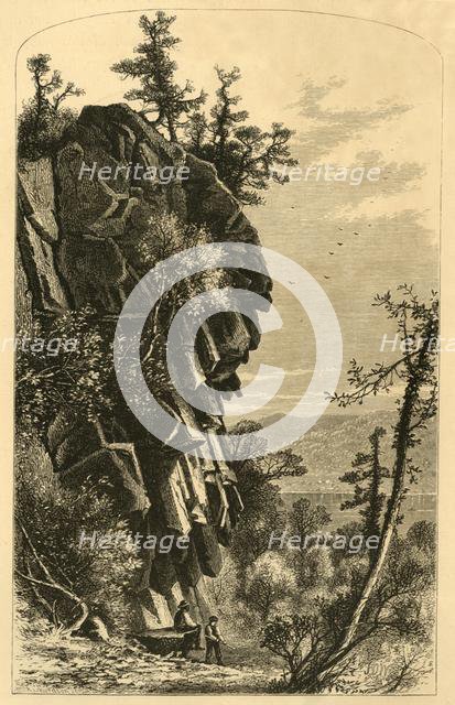 'Titan's Pier, Mount Holyoke', 1874.  Creator: James H. Richardson.