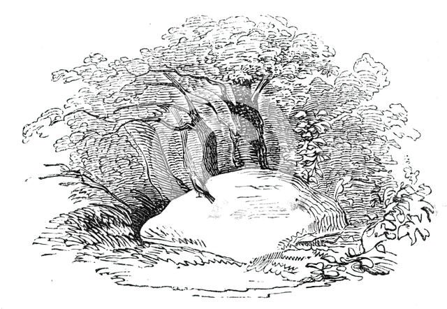 The "Mickle Stane" - Tam o'Shanter, 1844. Creator: Unknown.
