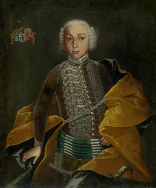 Portrait of Baron Johann Revay as a boy, c1750.  Creator: Ján Gottlieb Kramer.