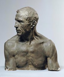 Male bust, 1910/1911. Creator: George Minne.
