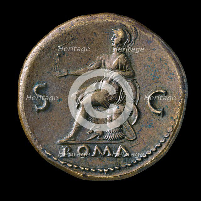 Roman Imperial Coin, 65. Artist: Unknown.