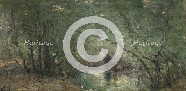 Marsh in the Sunlight, c1860-1890s. Creator: Guillaume Vogels.