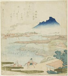 View of the Sumida River, n.d. Creator: Totoya Hokkei.