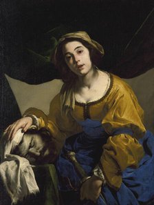 Judith with the Head of Holofernes, early 1650s. Creator: Bernardo Cavallino.