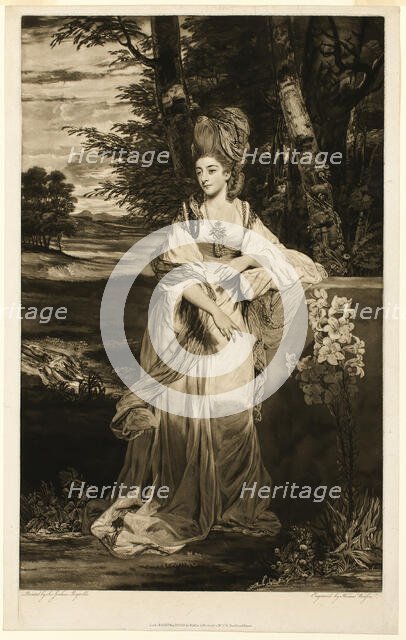 Catherine, Lady Bampfylde, 1779. Creator: Thomas Watson.