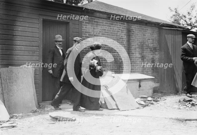 Becky Edelson [i.e., Edelsohn] taken from jail, 1914. Creator: Bain News Service.