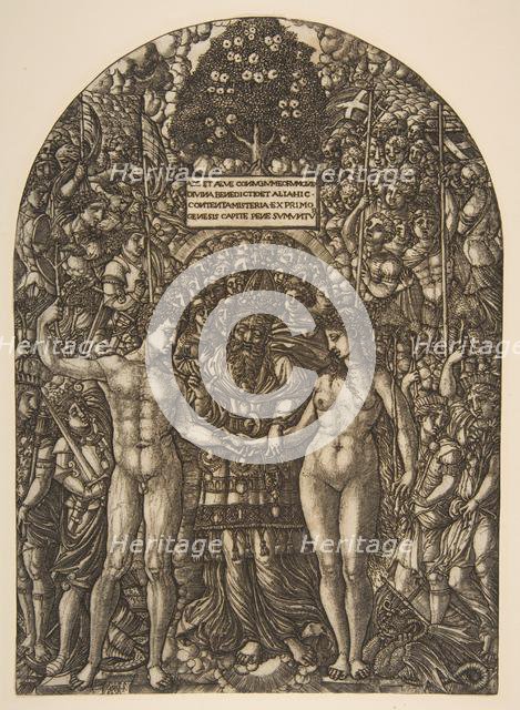 The Marriage of Adam and Eve.n.d. Creator: Jean Duvet.