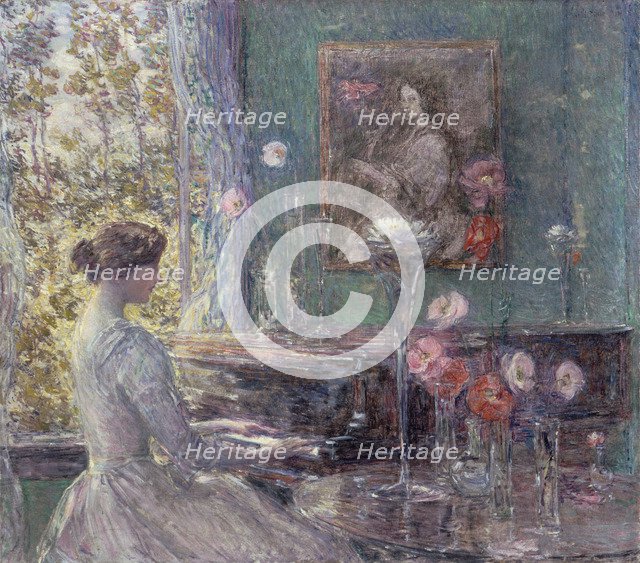 Improvisation, 1899. Artist: Hassam, Childe (1859-1935)