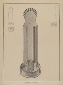 Wall Sconce, 1935/1942. Creator: Gerald Bernhardt.