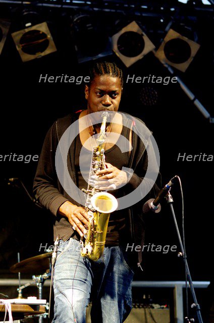 Soweto Kinch, Imperial Wharf Jazz Festival, London, 2011. Artist: Brian O'Connor