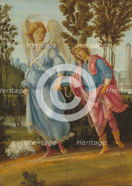 Tobias and the Angel, c. 1475/1480. Creator: Filippino Lippi.
