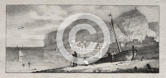 View of a Seaport. Creator: Horace Vernet (French, 1789-1863).