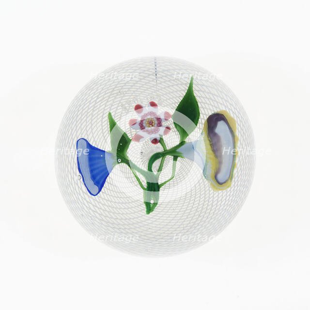 Paperweight, France, c. 1848/55. Creator: Clichy Glassworks.