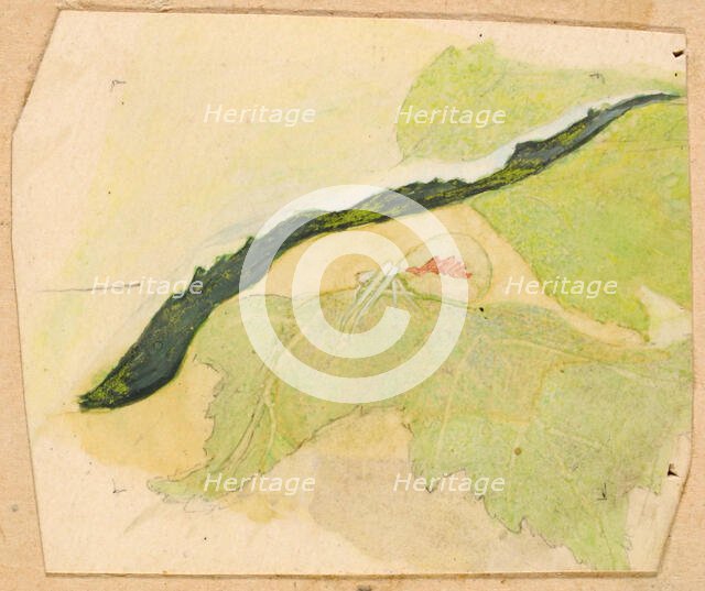 Porcelain-White Spider, late 19th-early 20th century. Creator: Emma Beach Thayer.