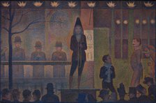 Circus Sideshow (Parade de cirque), 1887-88. Creator: Georges-Pierre Seurat.