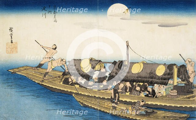 Yodo River, c1834. Creator: Ando Hiroshige.